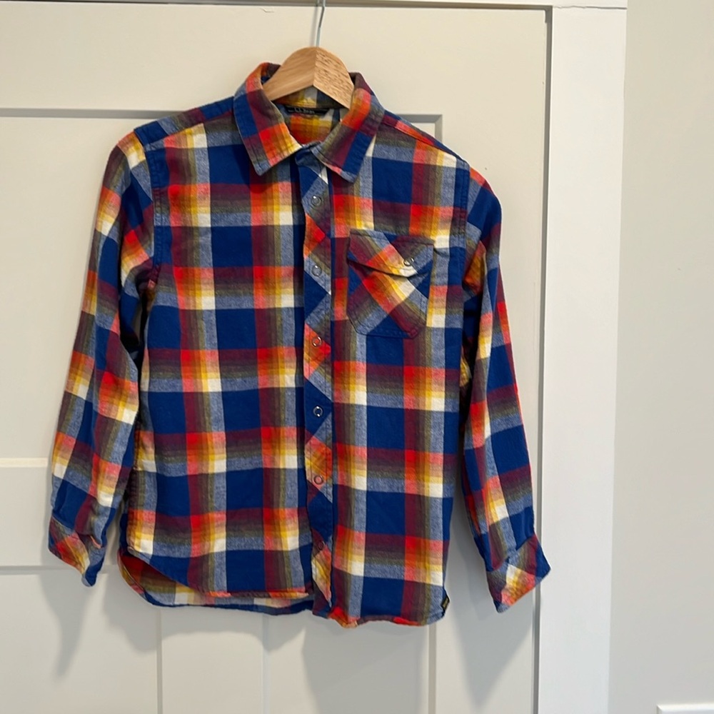 LL Bean kids Flannel Shirt